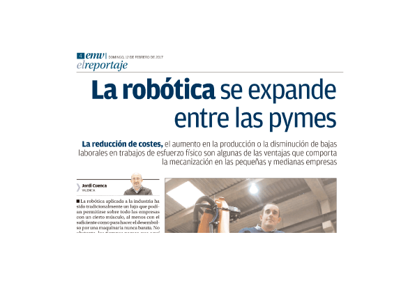 La Robótica se expande entre las Pymes