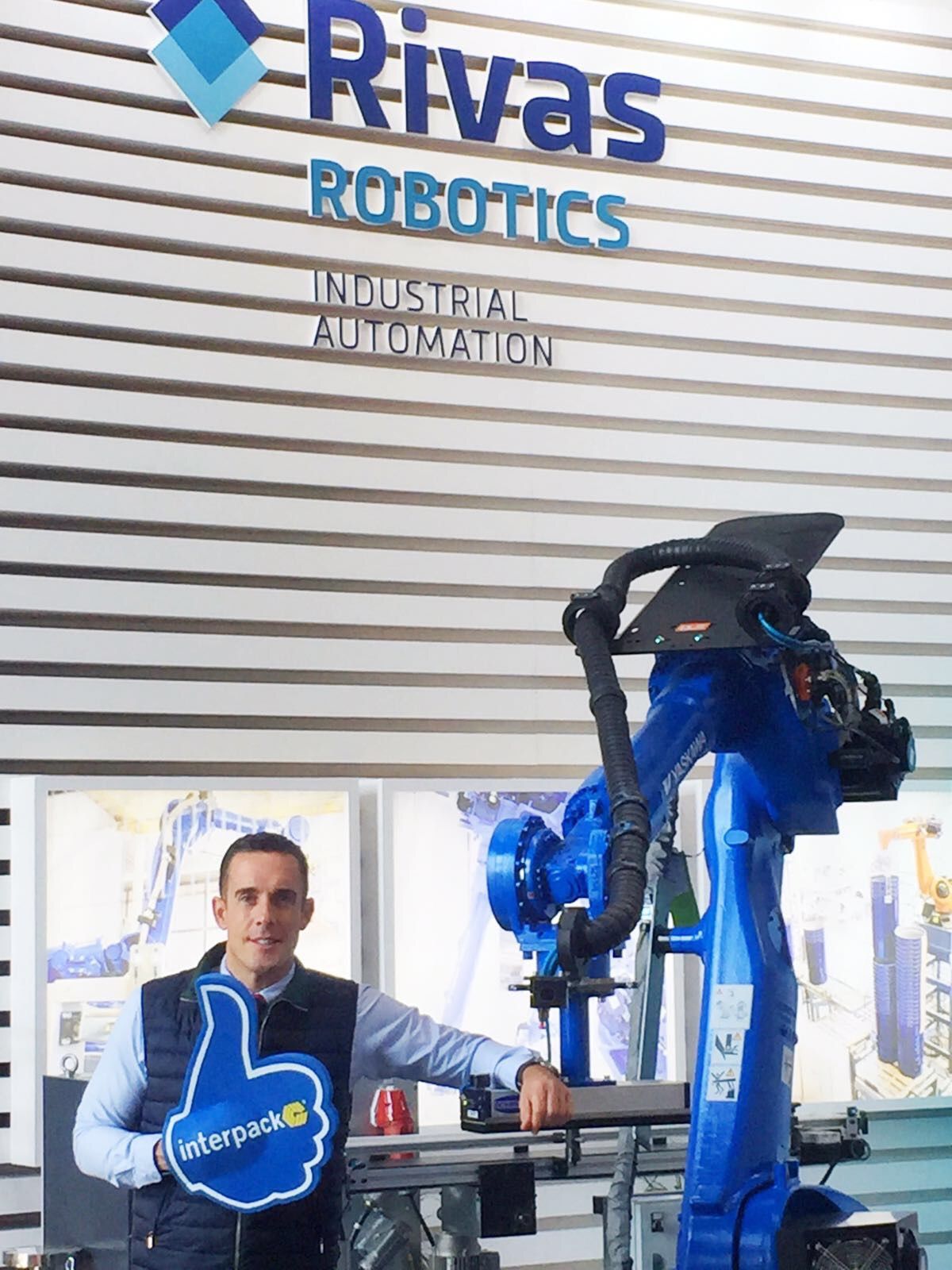 Rivas Robotics refuerza la consolidación de las relaciones comerciales con sus distribuidores en Interpack 2017
