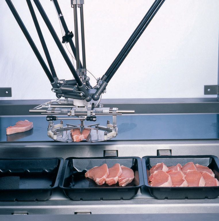 Pick and place robot