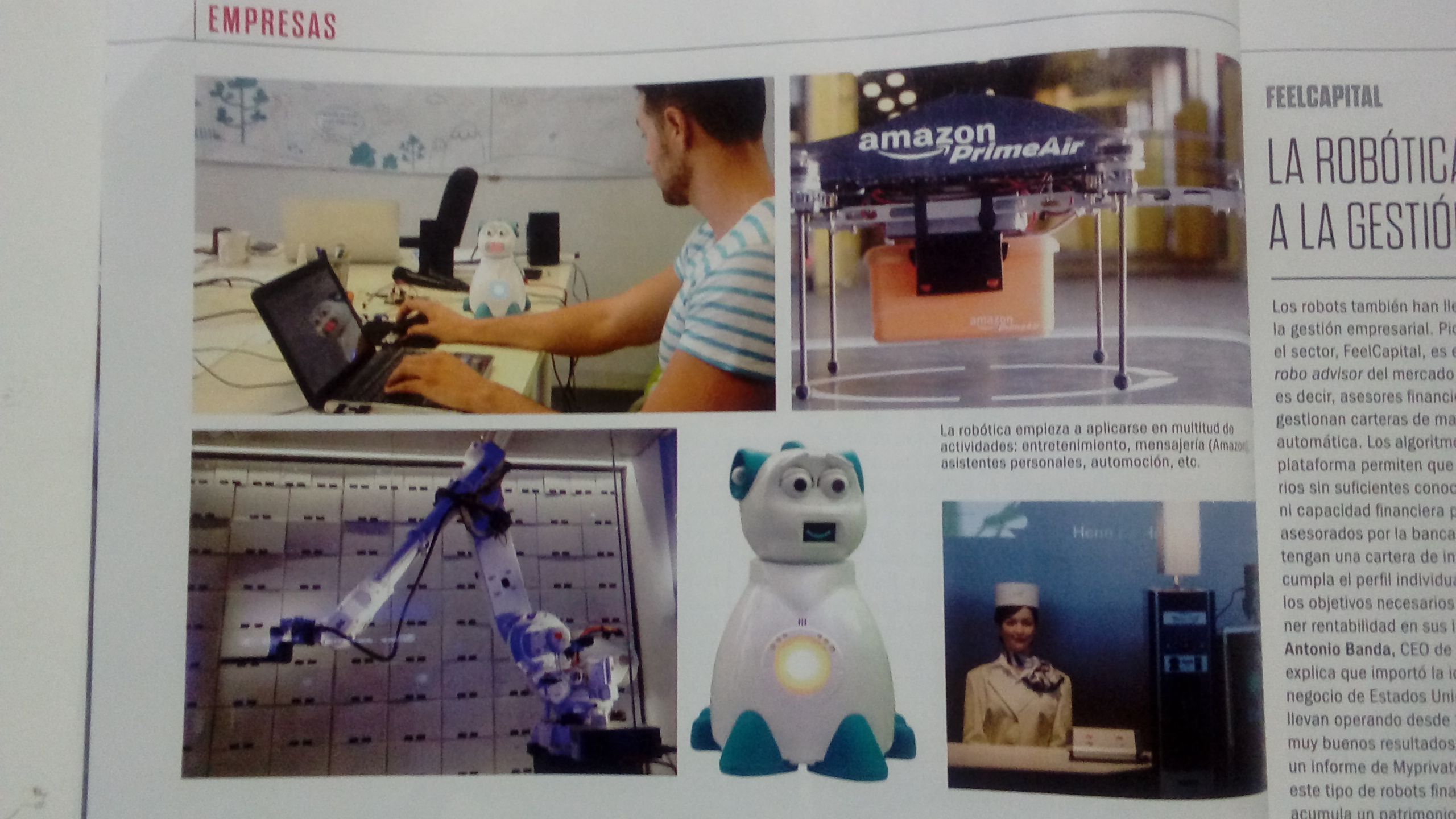 Usos de la robótica en imágenes