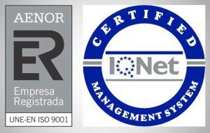 Sello Calidad AENOR ISO 9001