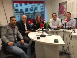 Carlos Hurtado, el segundo por la derecha.